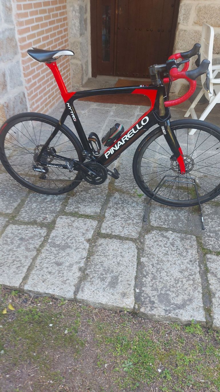 Used Pinarello Nytro Shimano Ultegra 2019 Road & Gravel, Red — image 8 of 10