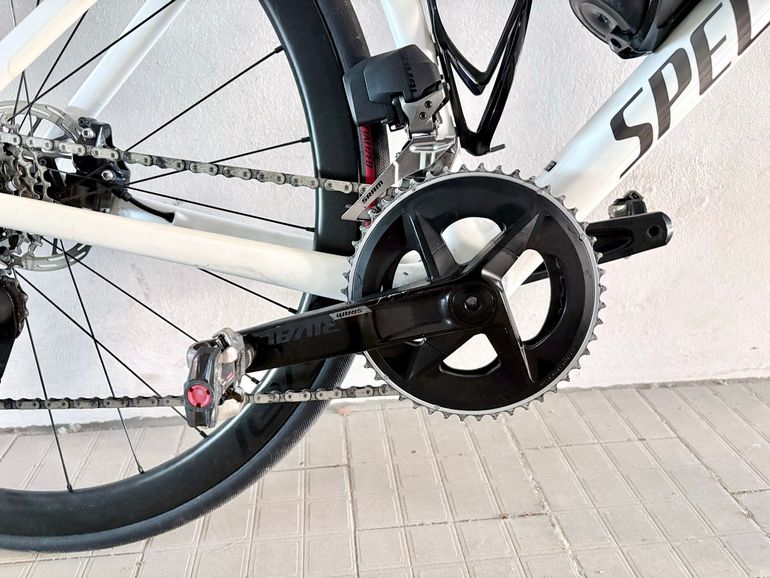 Used Specialized Tarmac SRAM Rival eTap AXS 2021 Road & Gravel, White — image 3 of 11