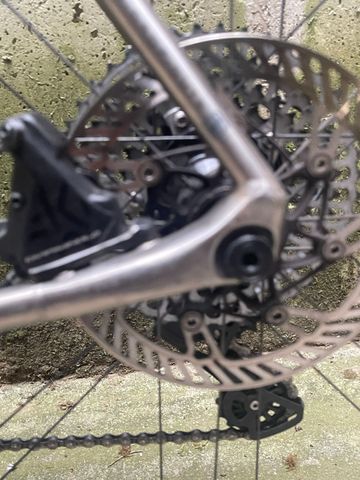 Used Van Nicholas Skeiron Campagnolo Ekar 2023 Road & Gravel, Light Gray — image 3 of 3