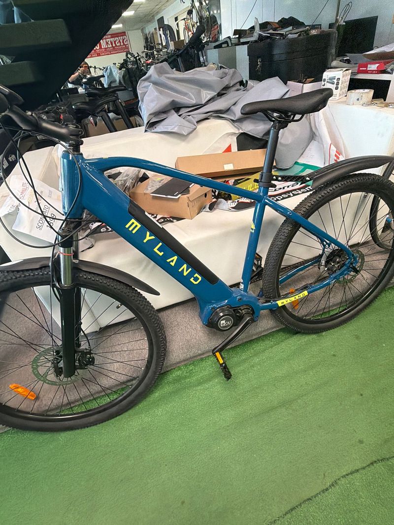 Used Myland Custom Shimano Altus 2024 Mountainbike, Blue — image 1 of 6