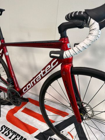 Gebrauchtes Corratec CCT SRAM Rival eTap AXS 2022 Road & Gravel, Rot — Bild 4 von 4