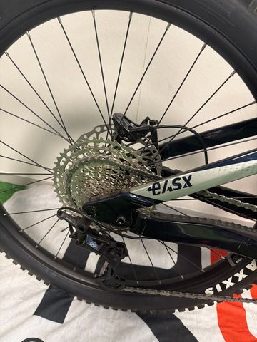 Ghost E-ASX 160 Advanced 2022 2022 Mountainbike usato, Blu — immagine 2 di 6