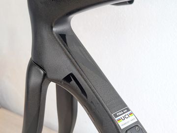 Used Pinarello F7 SRAM FORCE AXS 2023 Frameset 2023 Road & Gravel, Black — image 9 of 16
