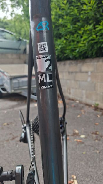 Used Giant Contend SL 2 Disc 2018 2018 Road & Gravel, Black — image 4 of 8