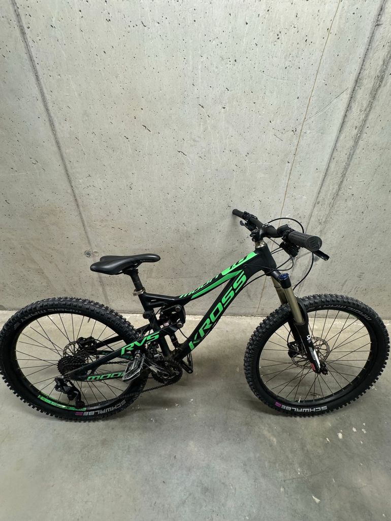 Used Kross Moon Other Shimano 2017 Mountainbike, Schwarz — image 1 of 4