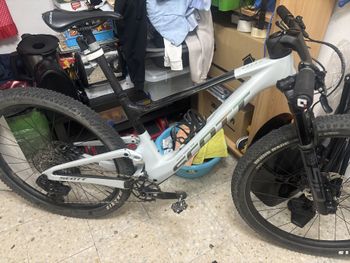 Used Scott Spark RC Team 2025 2025 Mountainbike, White, 29 — image 6 of 6