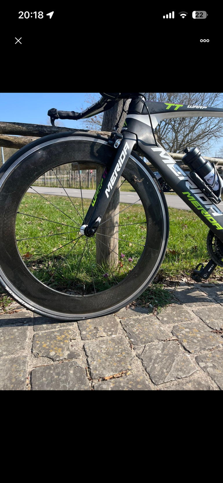 Used Merida Warp Shimano Dura Ace Di2 2015 Road & Gravel, Black — image 5 of 7