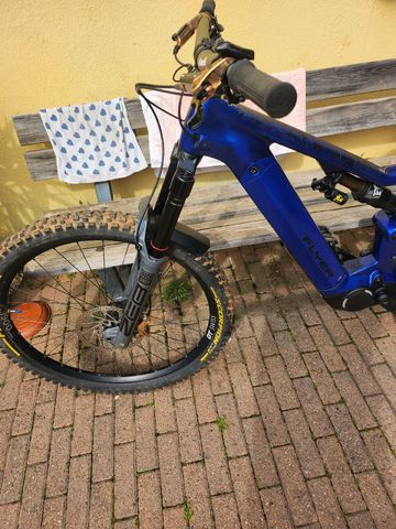 Gebrauchtes Flyer Uproc SRAM GX Eagle AXS 2023 Mountainbike, Blau — Bild 11 von 16