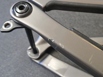 Used Orbea RALLON M-TEAM 2024 Frameset 2024 Mountainbike, Light Gray, 29, 27.5 — image 9 of 12