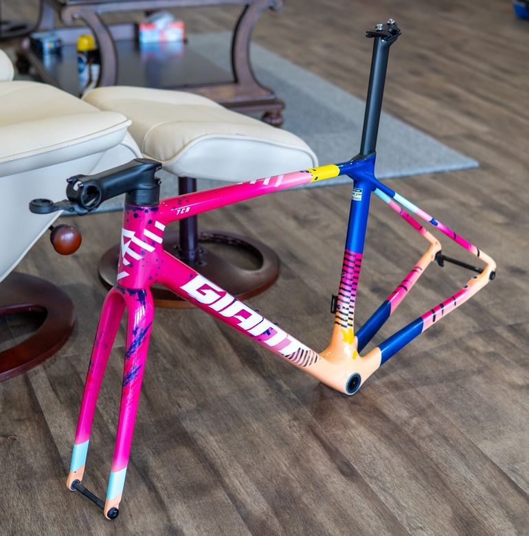 Used Giant TCR Advanced Pro Frameset 2026 Frameset 2026 Road & Gravel, Blue — image 10 of 13
