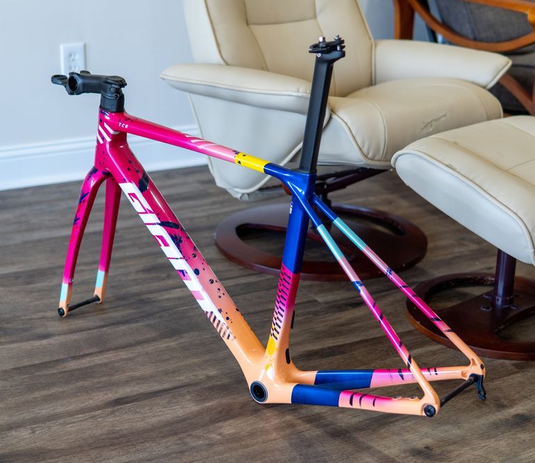Used Giant TCR Advanced Pro Frameset 2026 Frameset 2026 Road & Gravel, Blue — image 9 of 13
