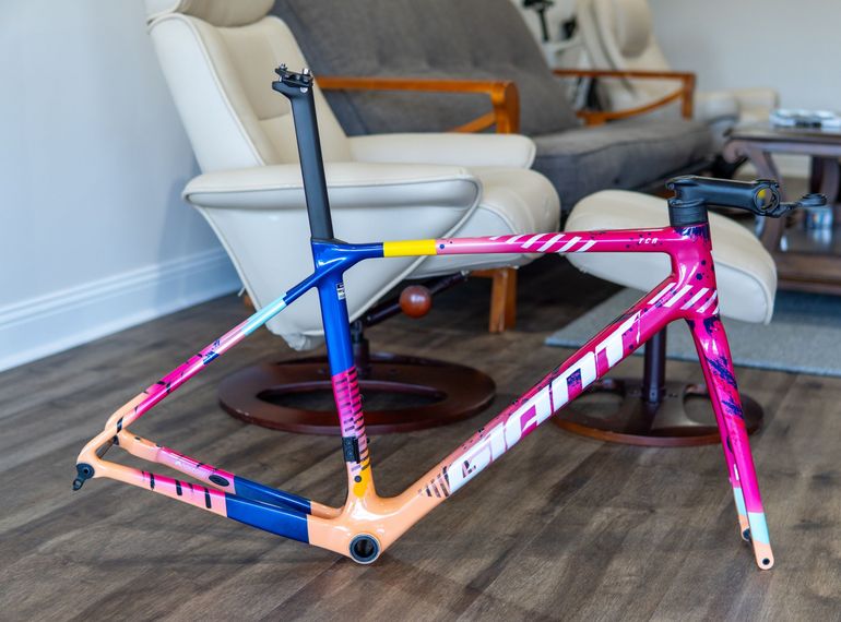 Used Giant TCR Advanced Pro Frameset 2026 Frameset 2026 Road & Gravel, Blue — image 1 of 13