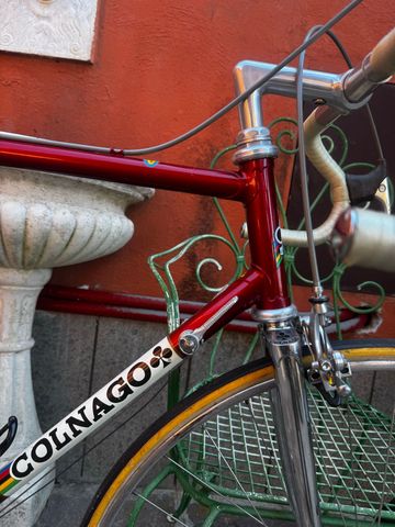 Used Colnago Custom Campagnolo Super Record 1984 Road & Gravel, Red — image 6 of 11