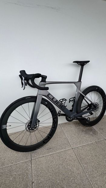Used CUBE Litening SRAM Force 2024 Road & Gravel, Light Gray — image 2 of 6