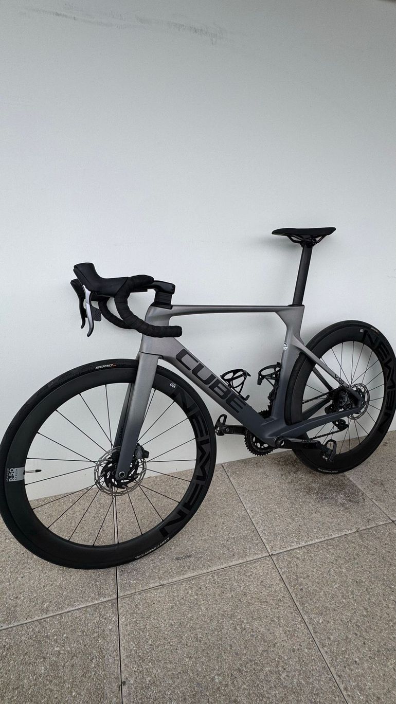 Used CUBE Litening SRAM Force 2024 Road & Gravel, Light Gray — image 2 of 6