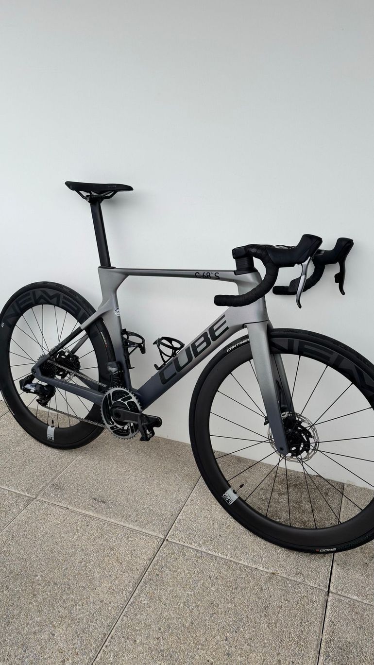 Used CUBE Litening SRAM Force 2024 Road & Gravel, Light Gray — image 1 of 6