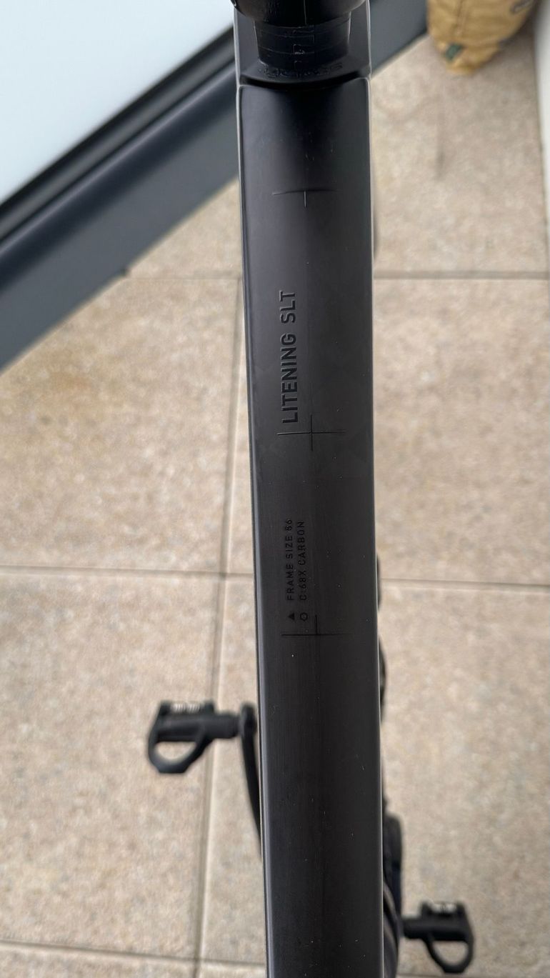 Used CUBE Litening SRAM Force 2024 Road & Gravel, Light Gray — image 6 of 6