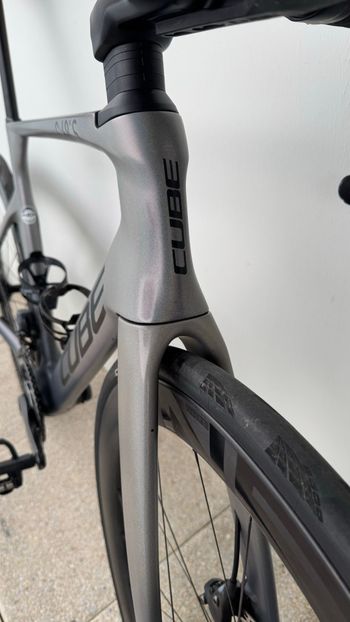 Used CUBE Litening SRAM Force 2024 Road & Gravel, Light Gray — image 5 of 6