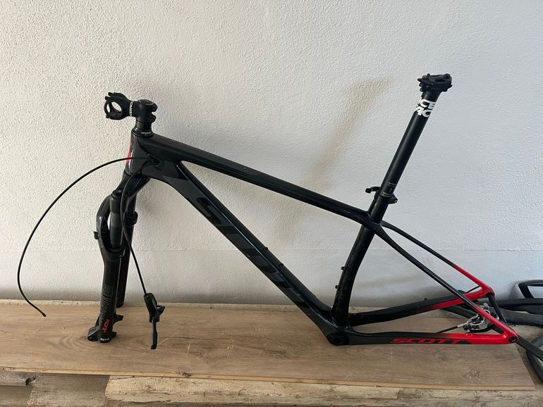 Used Scott Scale 940 2020 Frameset 2020 Mountainbike, Black, 29 — image 2 of 9