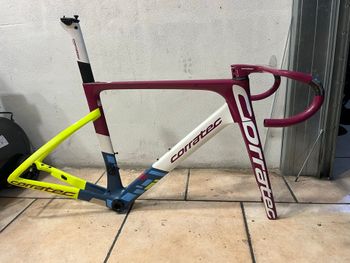 Used Corratec Corratec Evo Team Frameset 2024 Route & Gravel