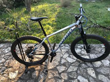 Gebrauchtes Niner Air Shimano Deore XT 2022 Mountainbike, Hellgrau — Bild 7 von 7
