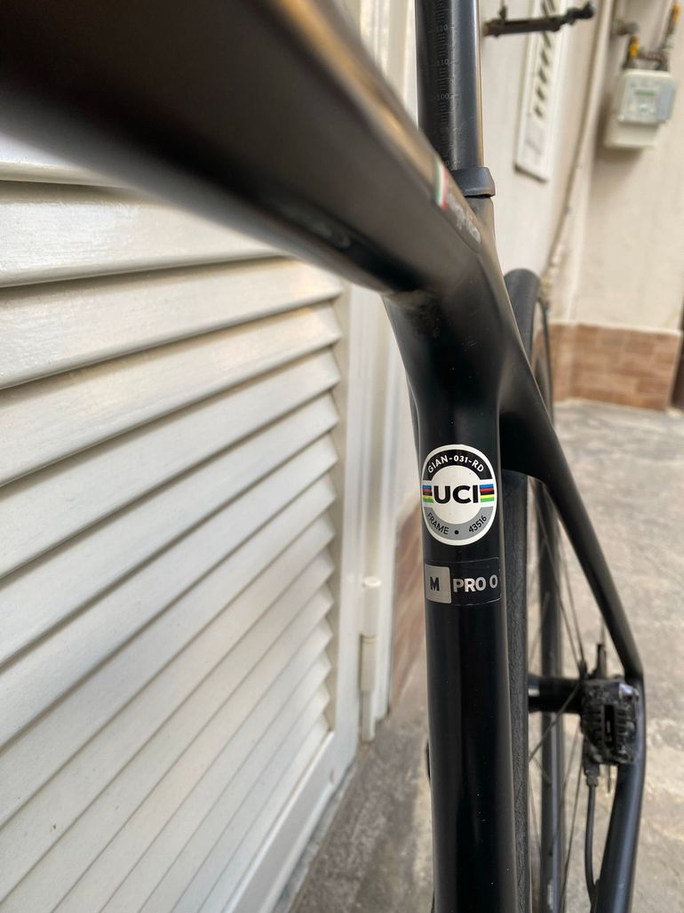 Used Giant TCR Advanced Pro Disc 0 Di2 2023 2023 Road & Gravel, Orange — image 5 of 6