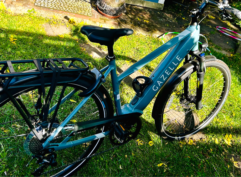 Used Gazelle Medeo T10+ Mid-Step 2025 2025 Urban, Green — image 3 of 11