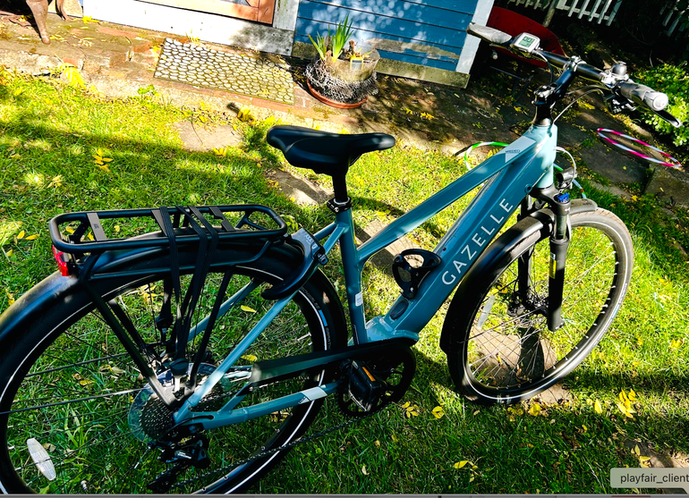 Used Gazelle Medeo T10+ Mid-Step 2025 2025 Urban, Green — image 7 of 11