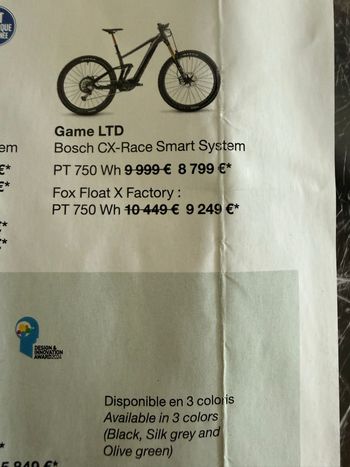Used Moustache Samedi 29 Game LTD 2024 2024 Mountainbike — image 13 of 17