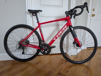 Used Trek Domane AL 4 Gen 4 2025 2025 Road & Gravel, Red — image 2 of 6