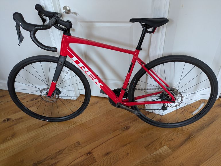 Used Trek Domane AL 4 Gen 4 2025 2025 Road & Gravel, Red — image 1 of 6