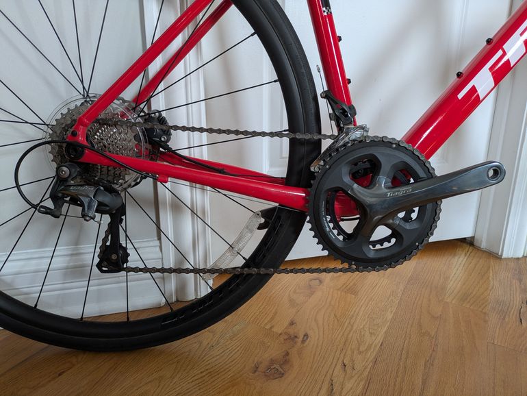 Used Trek Domane AL 4 Gen 4 2025 2025 Road & Gravel, Red — image 3 of 6