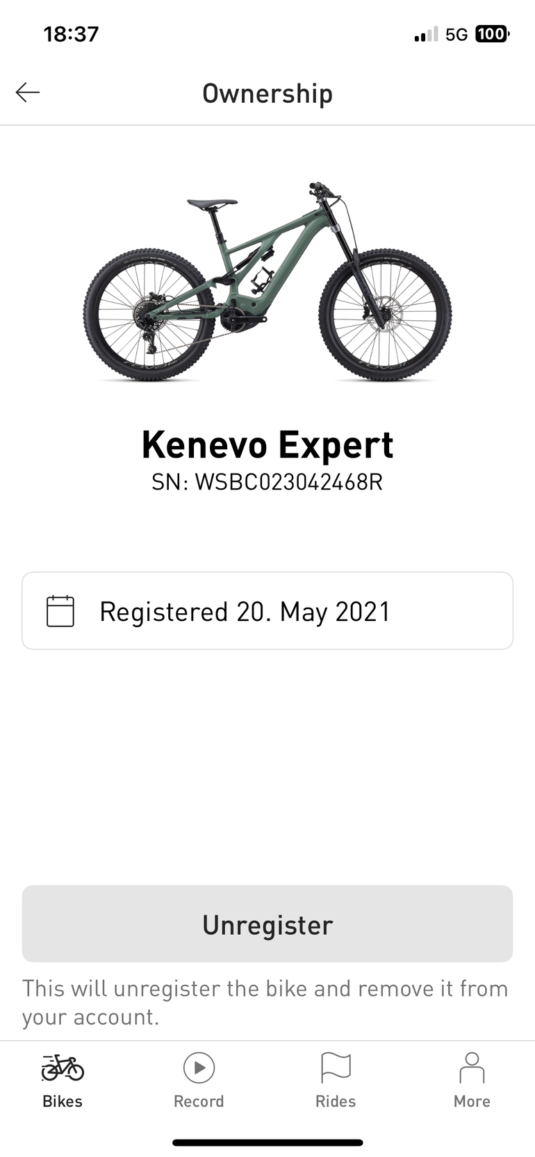 Used Specialized Turbo Kenevo Expert 2021 2021 Mountainbike, Green, 27.5 (650B) — image 11 of 14