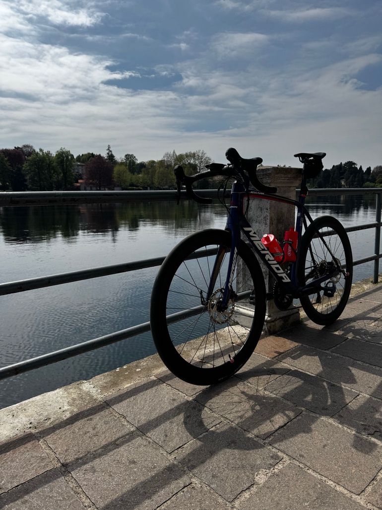 Used Merida SCULTURA DISC 4000 2019 2019 Road & Gravel, Blue — image 11 of 11