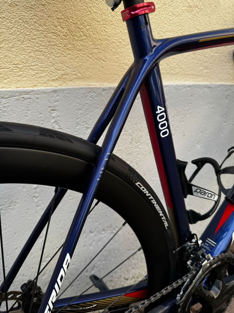 Used Merida SCULTURA DISC 4000 2019 2019 Road & Gravel, Blue — image 10 of 11