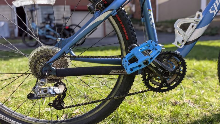 Used Specialized Stumpjumper Elite M5 World Cup 2015 2015 Mountainbike, Blue, 29 — image 6 of 6