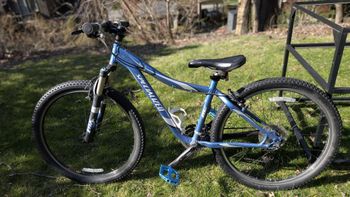 Used Specialized Stumpjumper Elite M5 World Cup 2015 2015 Mountainbike, Blue, 29 — image 4 of 6