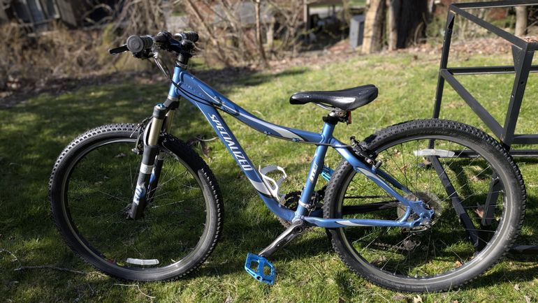 Used Specialized Stumpjumper Elite M5 World Cup 2015 2015 Mountainbike, Blue, 29 — image 4 of 6