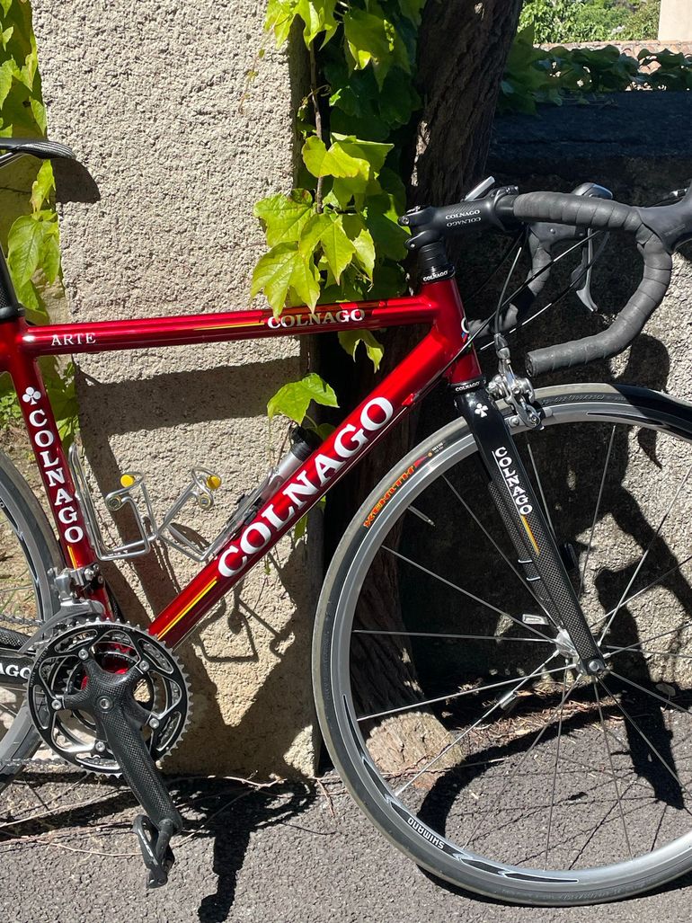 Used Colnago Arte Shimano Ultegra 2009 Road & Gravel, Rot — image 2 of 5