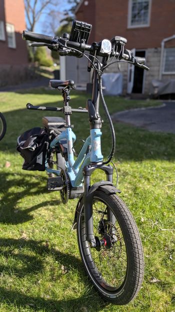 Used Tern HSD S11 2022 2022 Urban, Blue — image 6 of 6