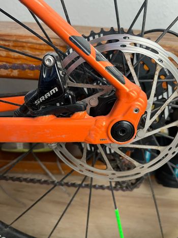 Used BMC URS AL ONE 2023 2023 Road & Gravel, Orange — image 15 of 18
