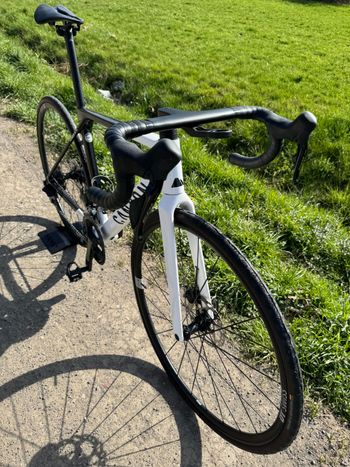 Used Canyon Ultimate CF SL 7 Di2 2024 2024 Road & Gravel, White — image 2 of 9