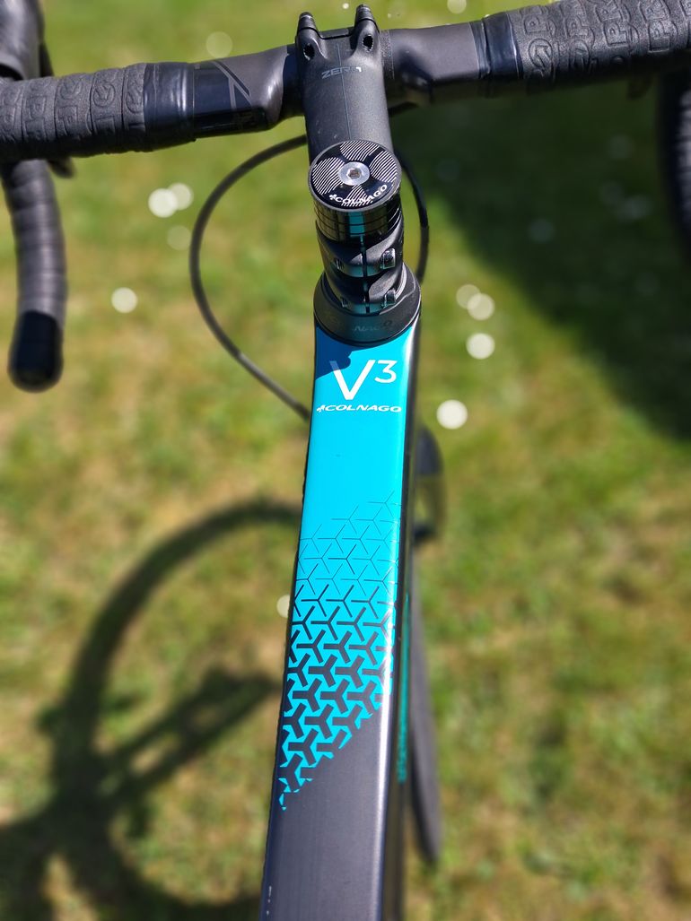 Used Colnago V3 Disc Rival AXS Bike 2022 2022 Road & Gravel, Schwarz — image 7 of 9