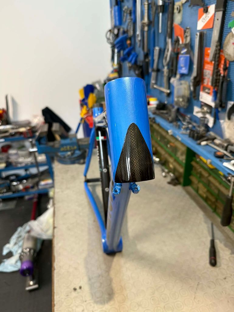 Used Bianchi Bianchi DAMA BIANCA LEI. NUOVO. NOS. Frameset 2015 Road & Gravel, Blue — image 4 of 12
