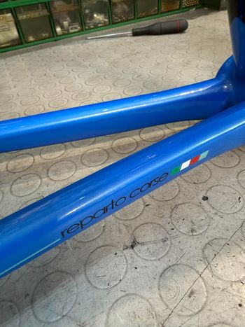 Used Bianchi Bianchi DAMA BIANCA LEI. NUOVO. NOS. Frameset 2015 Road & Gravel, Blue — image 3 of 12