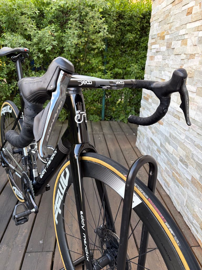 Used Eddy Merckx 525 Shimano Dura Ace Di2 2023 Road & Gravel, Schwarz — image 5 of 23