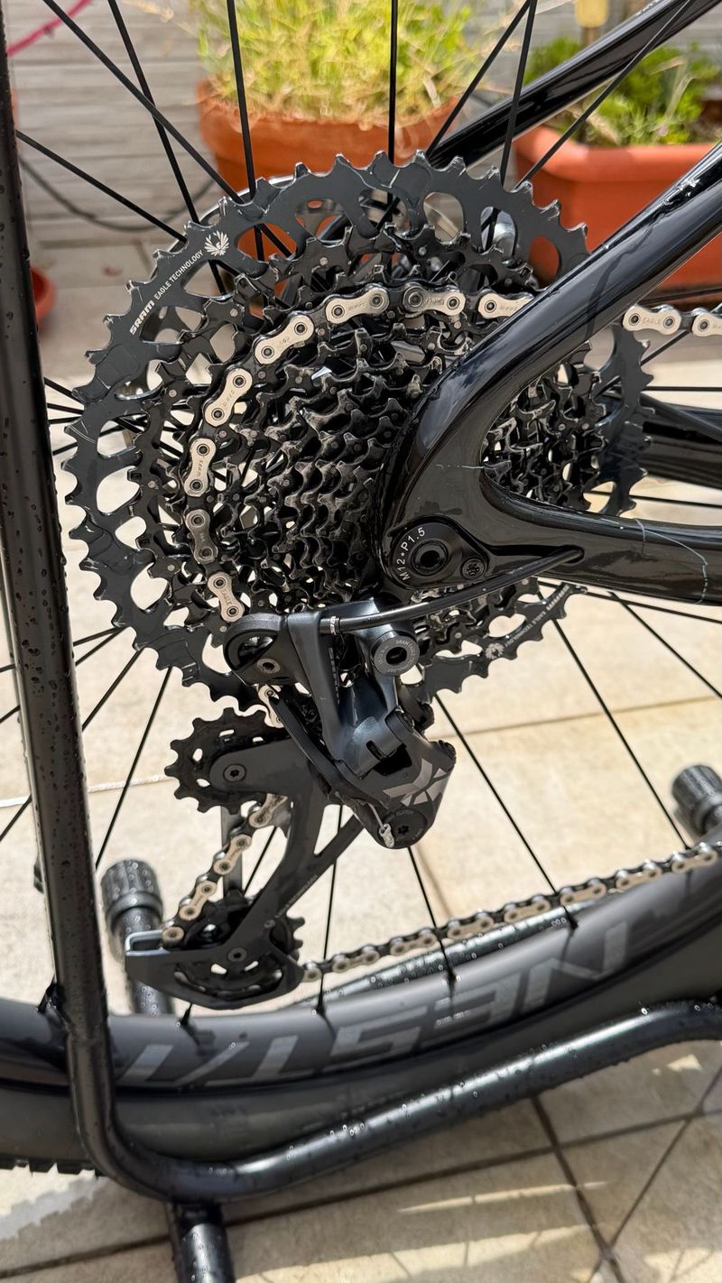 Used Berria BRAVO SRAM X01 Eagle AXS 2021 Mountainbike, Blue — image 2 of 13
