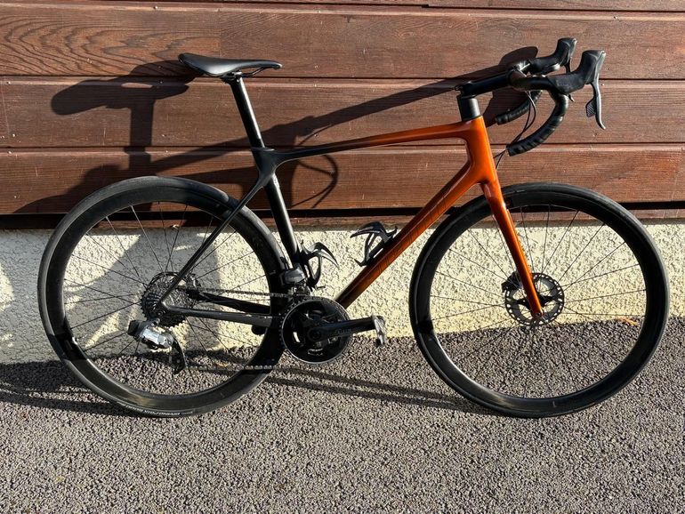 Used Giant Giant TCR Advanced Pro Disc 0 SRAM Force AXS 2022 Road & Gravel, Orange — image 1 of 7