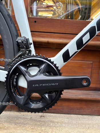 Used Look 795 BLADE RS 2 DISC ULTEGRA DI2 12V WHITE PLATINIUM 2026 Road & Gravel, White — image 8 of 8