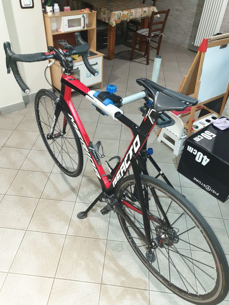 Used Merida REACTO 7000-E 2016 2016 Road & Gravel, Red — image 5 of 12